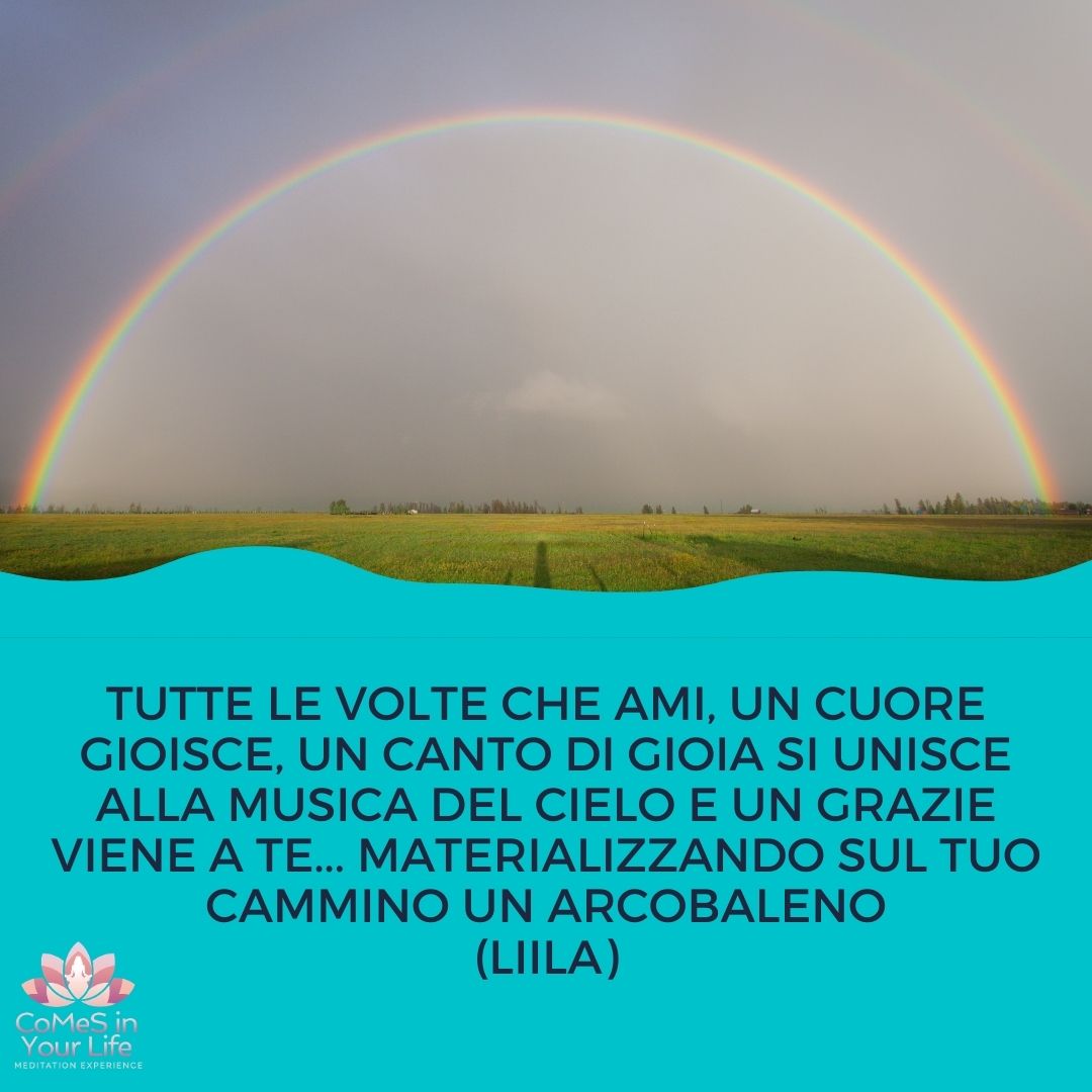 Grazie... arcobaleno