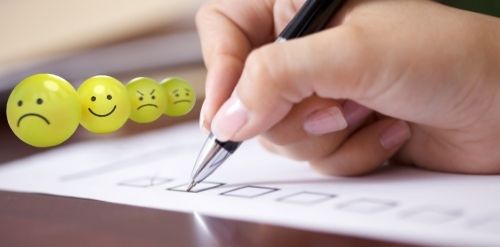 Emozioni e reazioni - Test di sensitività di recezione